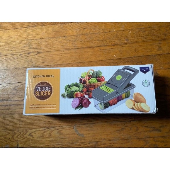 Vegetable Chopper with 2 Interchangeable Dicer Blades - Picture 7 of 9
